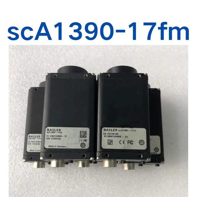 Used scA1390-17fm Industrial camera tested OK, function intact
