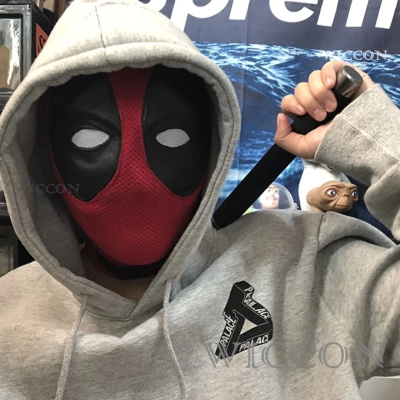 Maska Deadpool przebranie na karnawał nylonowe nakrycie głowy dzianinowy bawełniany kask siatkowy impreza z okazji Halloween karnawałowe rekwizyty