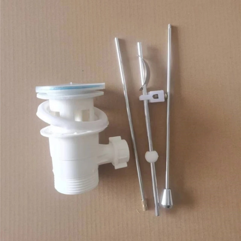 Sturdy Sink Drain Set with Overflow Function Versatile Sink Drain Pull Rod Overflow Fitting with Drain