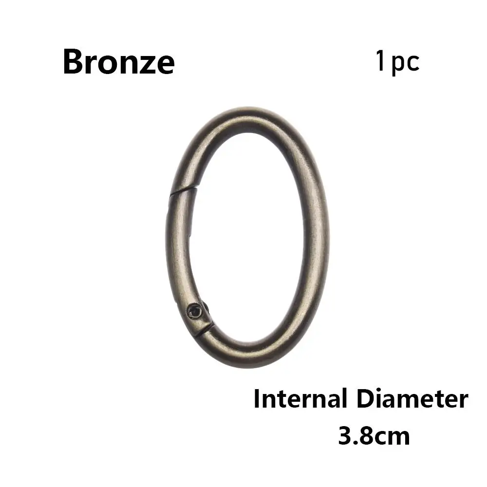 

1/2/5pcs Tools Snap Bottle Hooks Accessories Bag Belt Buckles Handbags Clips Outdoor Carabiner Spring Oval Rings