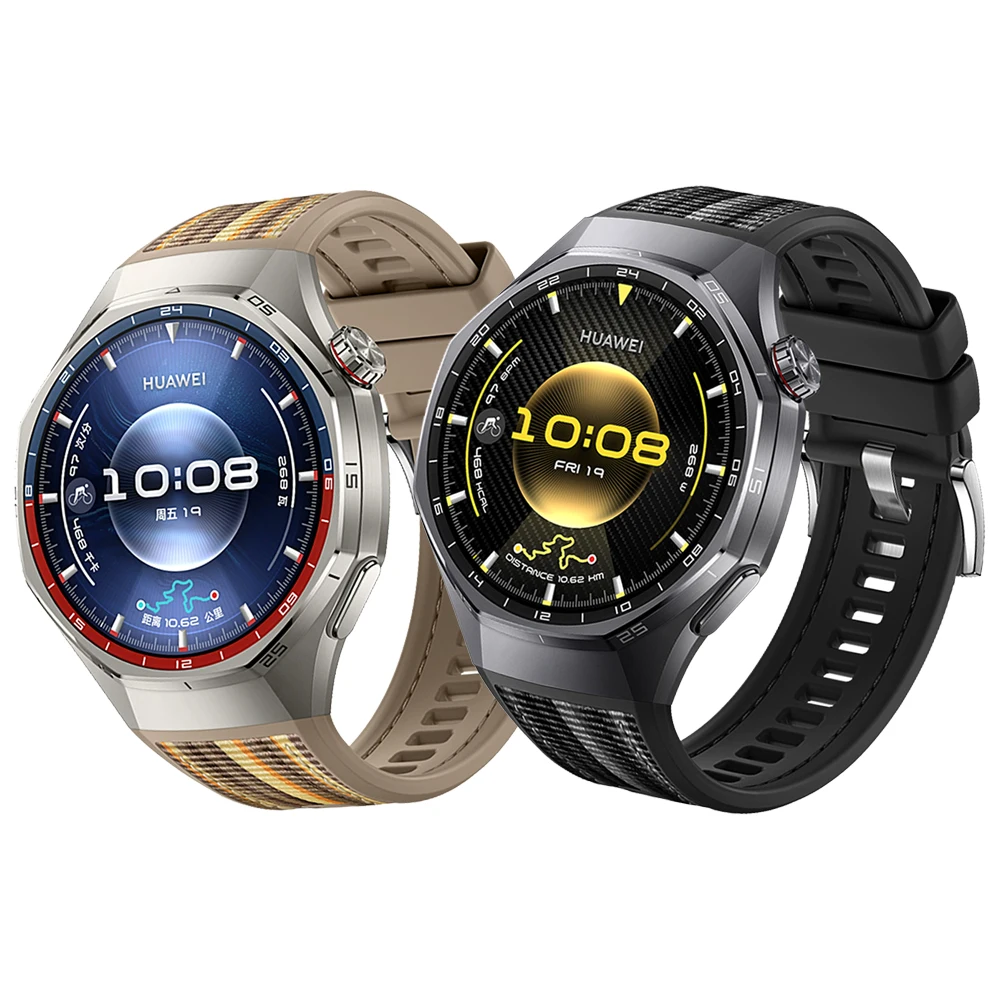 

Нейлоновый силиконовый ремешок для часов, сменный ремешок для Huawei Watch GT 6 GT6 Pro, 46 мм, тканый ремешок, браслет, браслет