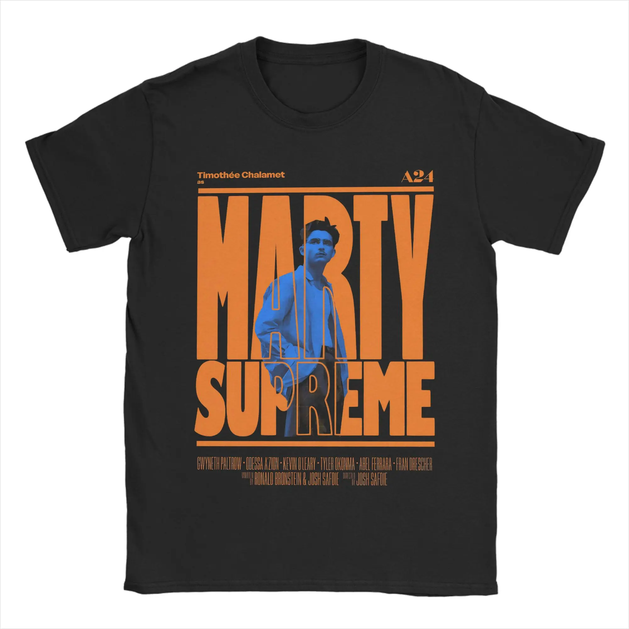 Marty Supreme Movie T Shirt Men Women's 100% Cotton Vintage T-Shirt Crew Neck Ping Pong  Tee Shirt Short Sleeve Tops Big Size