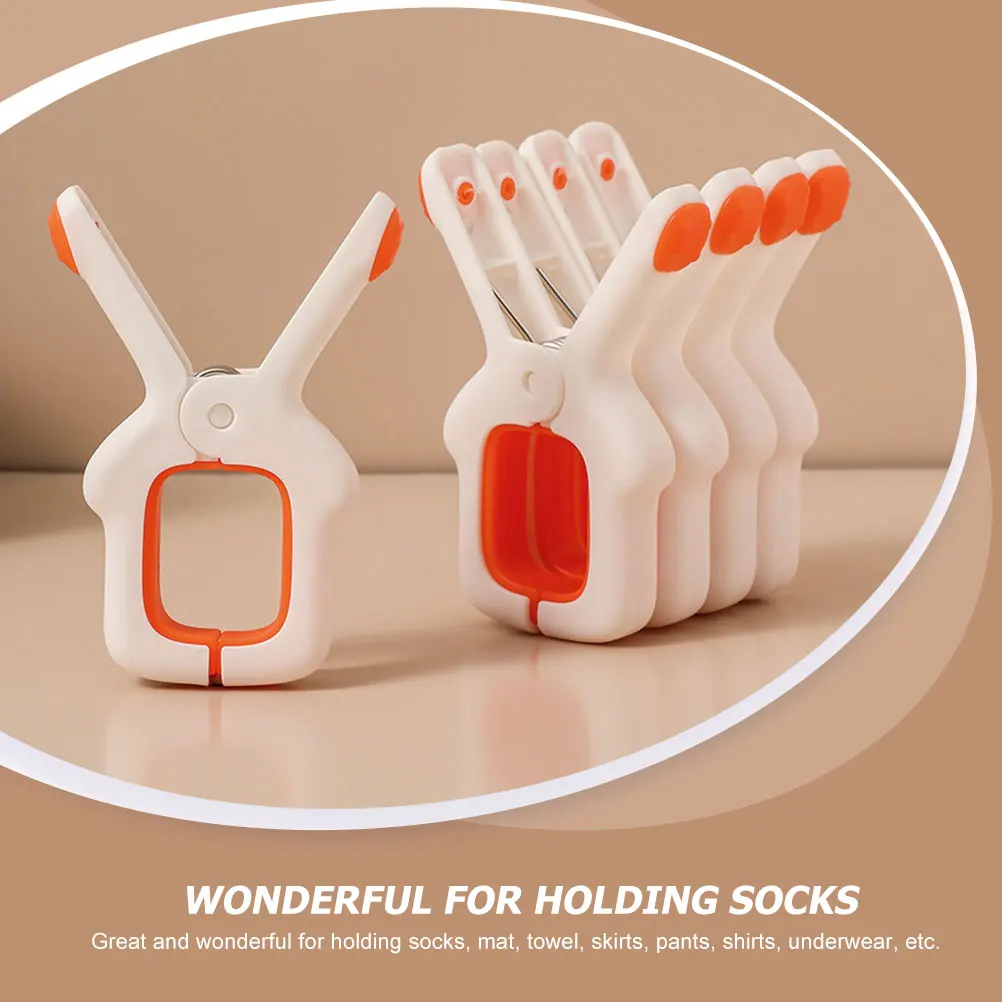 

9 Pcs Clips Clothespins Smooth Edges Non Slip Windproof Clothespin Laundry Drying Clamps Pegs Washing Line