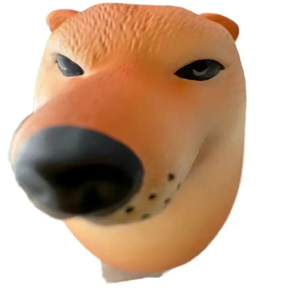 Oeuf de chien Shibako amusant, jouet Squishy Fidget, forme réaliste, PU, œuf de chien à rebond lent, jouet anti-Stress Shiba Inu pour enfants