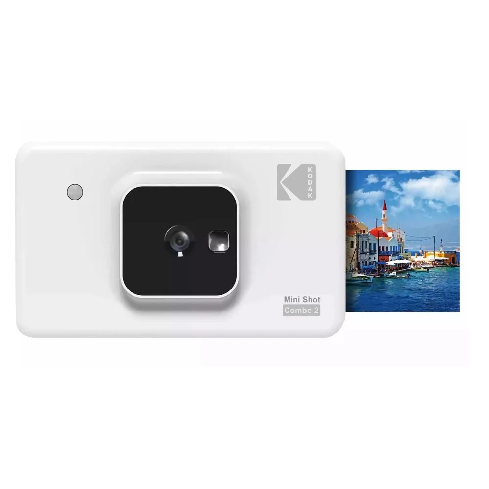 

Instant 2 in 1 Portable Wireless Instant Camera & Photo Printer (White)