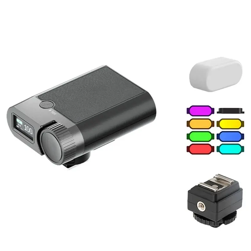 

ELECT-Camera Flash Speedlite для камер, 10 Вт, высокая яркость, универсальная вспышка для камеры, универсальная вспышка для камеры, срок службы