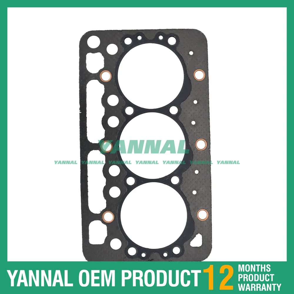 Long Time Aftersale Service Cylinder Head Gasket For Kubota D722 16871-03310 Engine Excavator 3D66 D782