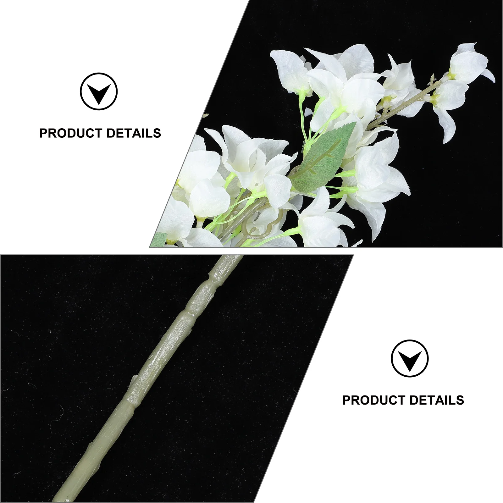 

Artificial Flowers Bouquet Fake Silk Bougainvillea Wedding Home Decor Lifelike Plastic Artificial Floral Arrangement