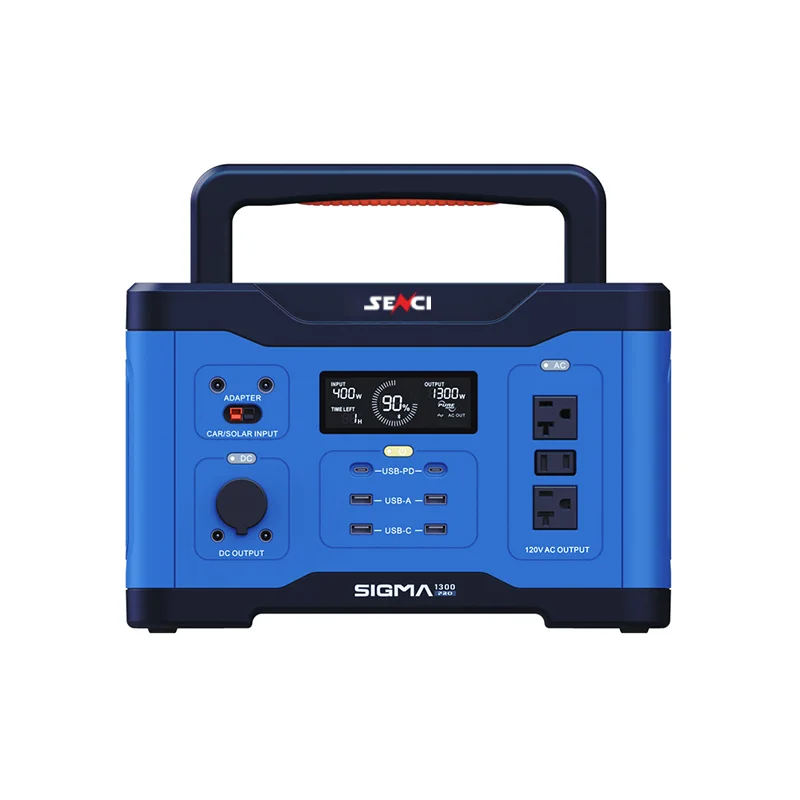 big capacity AC output 12V car battery 120W max 1000w backup power Electric Power Station for travel camping