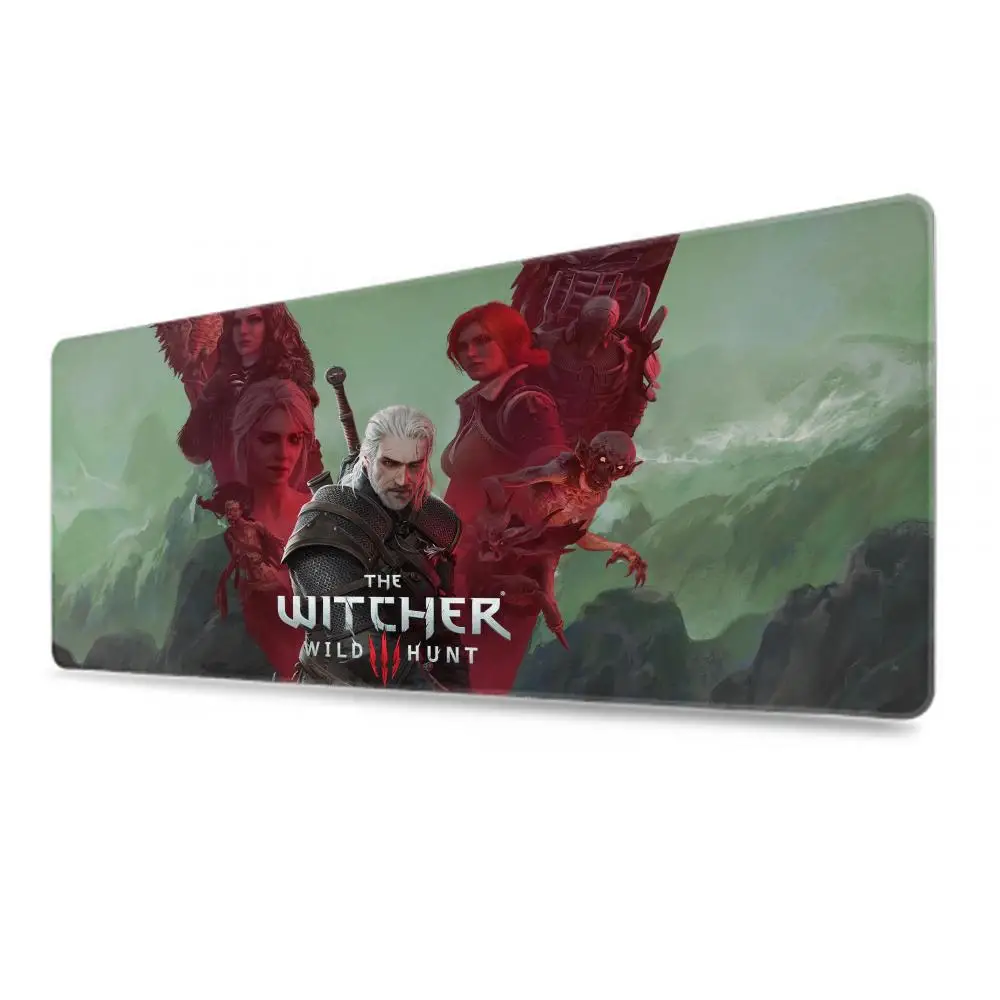 The W-Witcher Tv S-Show Mouse Pad Gaming Mouse Mats Computer Mousepad Company Big Desk Pad 80x40cm 800x400mm Large Gamer Mousepa