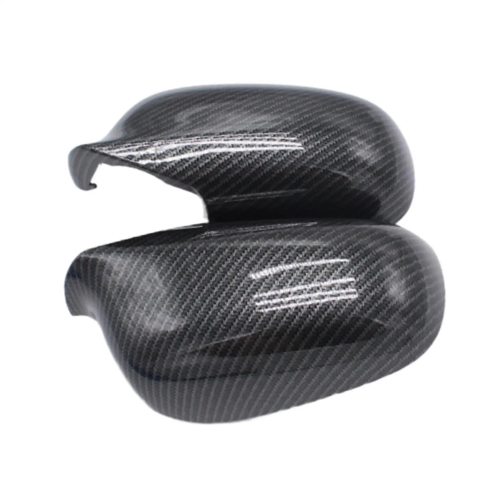 

2 Pieces Car Side Mirror Cover Caps 12797722 12797723 Sturdy Replace Auto Spare Parts Door Mirror Housings for Saab 9-5 9-3