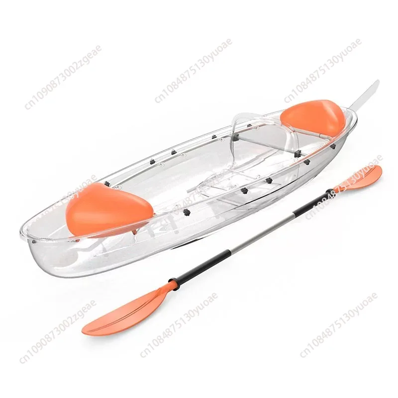 Transparent Boat Internet celebrity Glass Boat Crystal Boat Water Transparent Kayaking