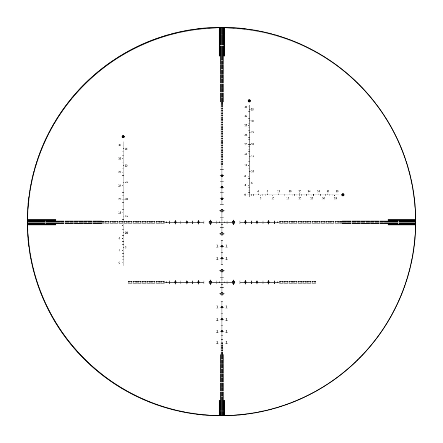 T-Eagle MR1-10X24IRUS Tactical Riflescope Spotting Scope for Rifle Hunting Optical Collimator Air Gun Sightshockproof