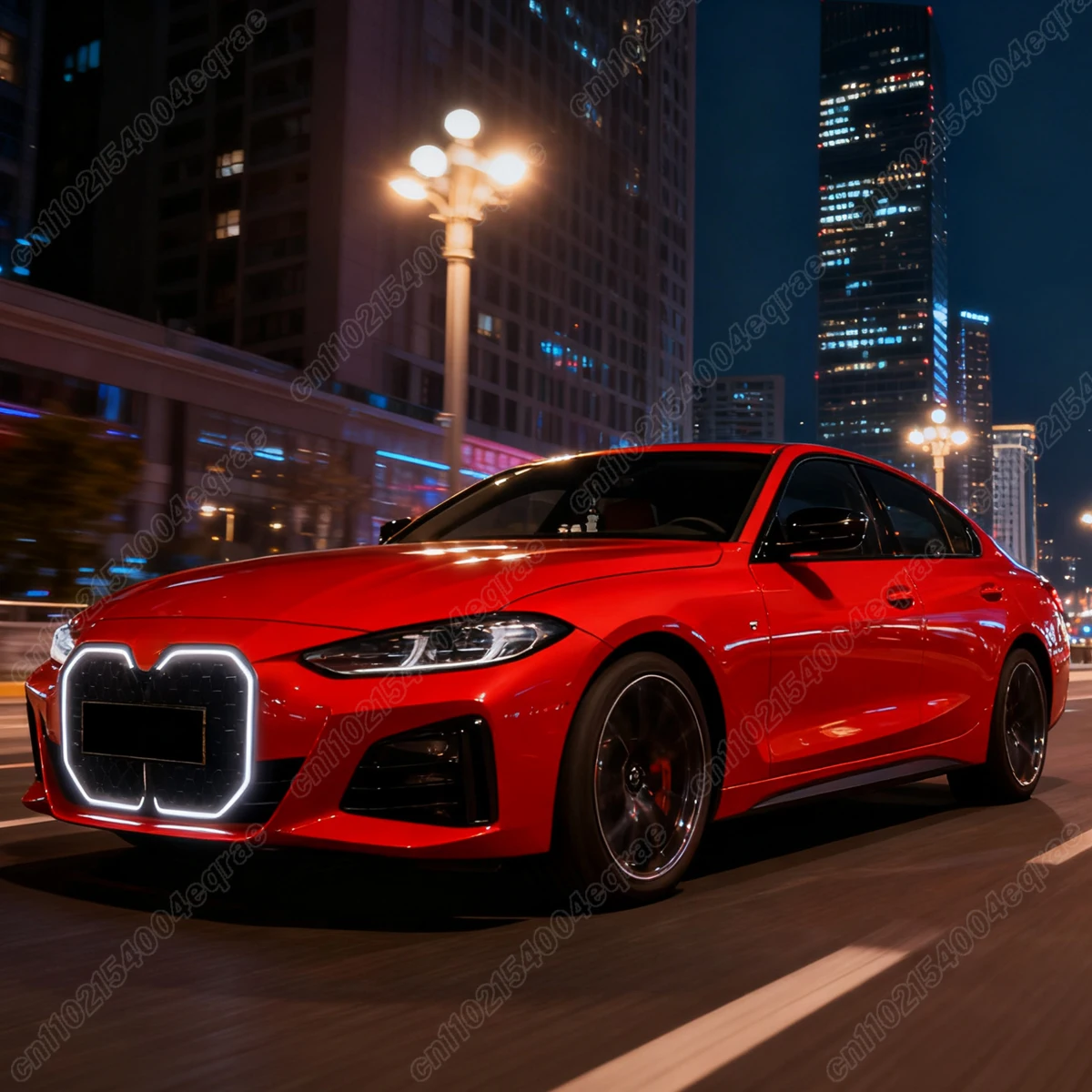 ل BMW 4-Series G22 2 أبواب (420i/430i/435i/M440i) 2020 2021 2022 2023 2024 2025 النيزك نمط مصباح ليد الجبهة شبكة المبرد