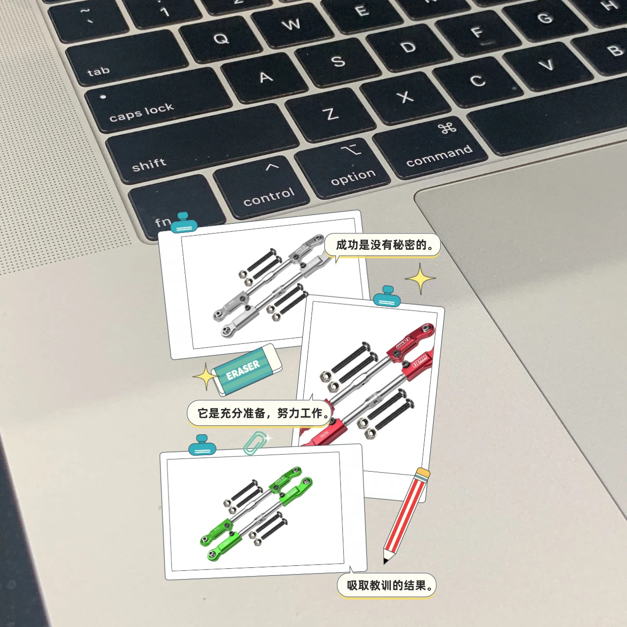 

GPM ARRMA1/8 Kraton Outcast Aluminium 7075 Задние рычаги из нержавеющей стали для комплекта автомобилей Outcast RC Регулировка переднего и заднего развала