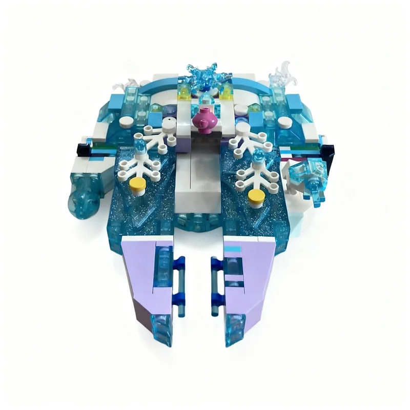 

NEW 413PCS MOC Space Battle Frozen Falcon Model Collectible Display DIY Creative Building Blocks Home Decor Gift Display Gift