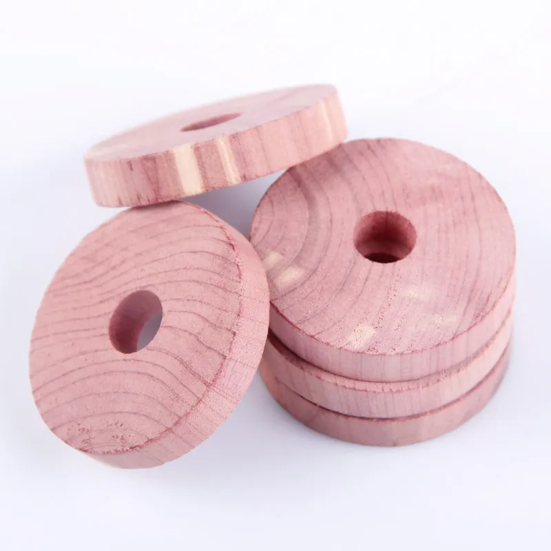 10/30Pcs Cedar Block Fresh Odour Deterrent Insect Wardrobe Health Natural Clothes Camphor Insect Repellent Moth Wood Home Supply