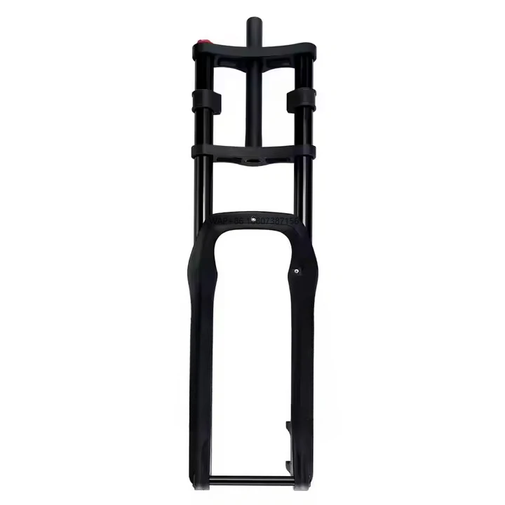 

New Image 20 Inch Fat Tire Electric Bike Shock Suspension Front Fork for V8 E Bike New Front Fork Parts