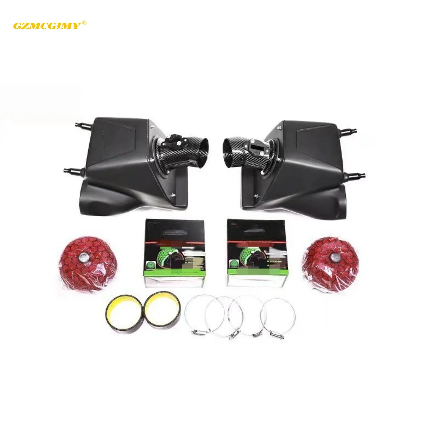 

2020-Dry Prepreg Fiber Car Parts for Land Range Rover Action Sports for Discover 3.0T Street Version air Cold Intake Pipes