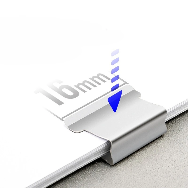 50 шт./кор. дополнительный зажим, металлическая папка для документов 16 мм