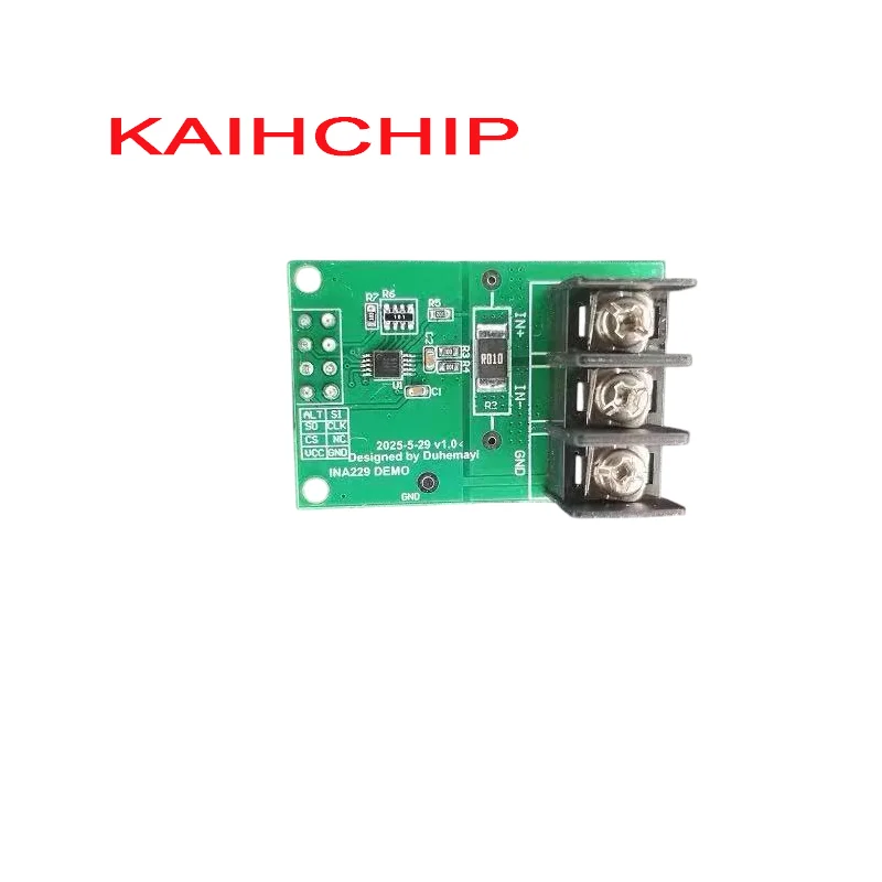 INA229 Voltage Current Power Temperature Monitoring Module 85V Wide Voltage Electricity Meter Capacity Calculation Aging