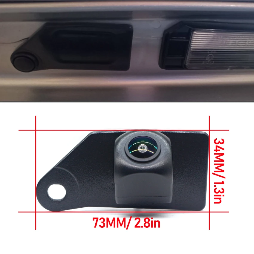 For Mitsubishi RVR 2010~2017 2018 2019 FishEyes Lens Night Vision Waterproof Car Reversing Back Up Camera CCD HD