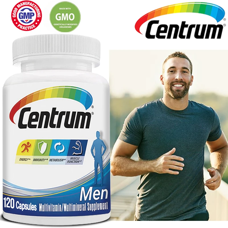 Centrum Men\'s Multivitamin/Multimineral Supplement - Antioxidant, Bone, Immune, Energy, Metabolism, Muscle Function