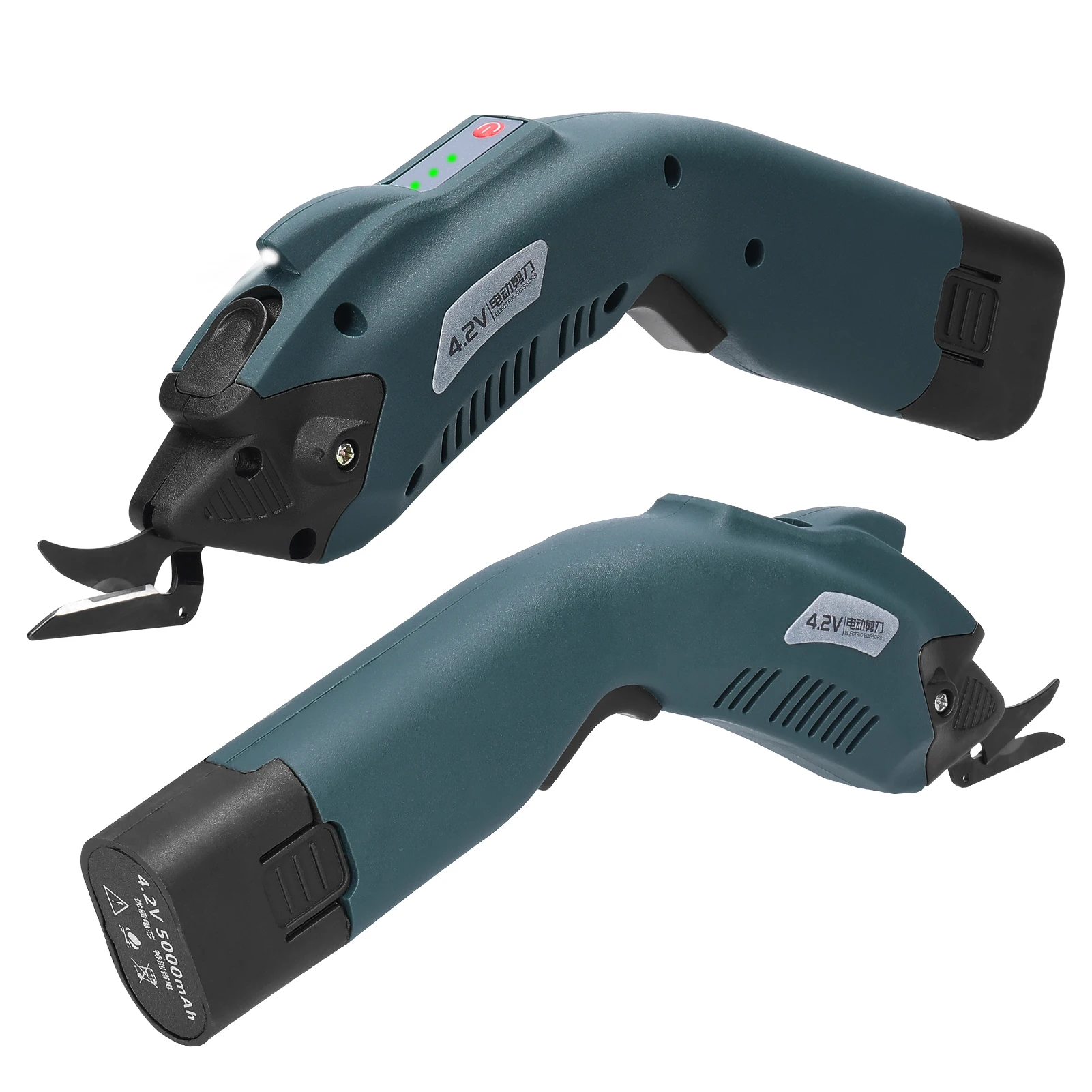 4.2 فولت قاطع القماش الكهربائي محرك عالي السرعة المحمولة آلة قطع النسيج اليدوية الورق المقوى الإسفنج الجلود السجاد السجاد تقليم