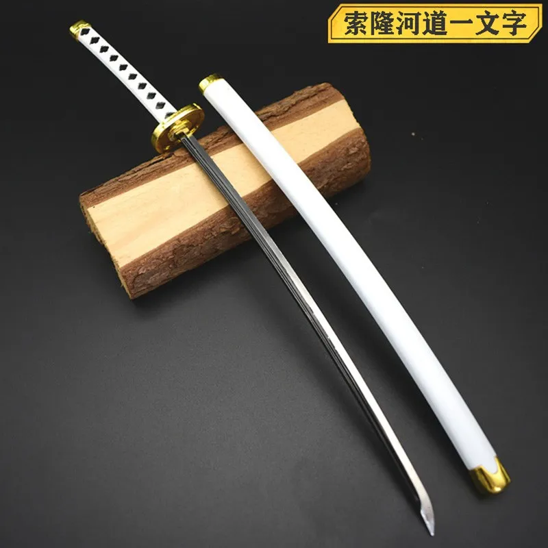 26 см Wado Ichimonji с Botton Roronoa Zoro OP аниме товар 1:6 металлическая японская модель оружия катаны домашнее украшение крафт-игрушка