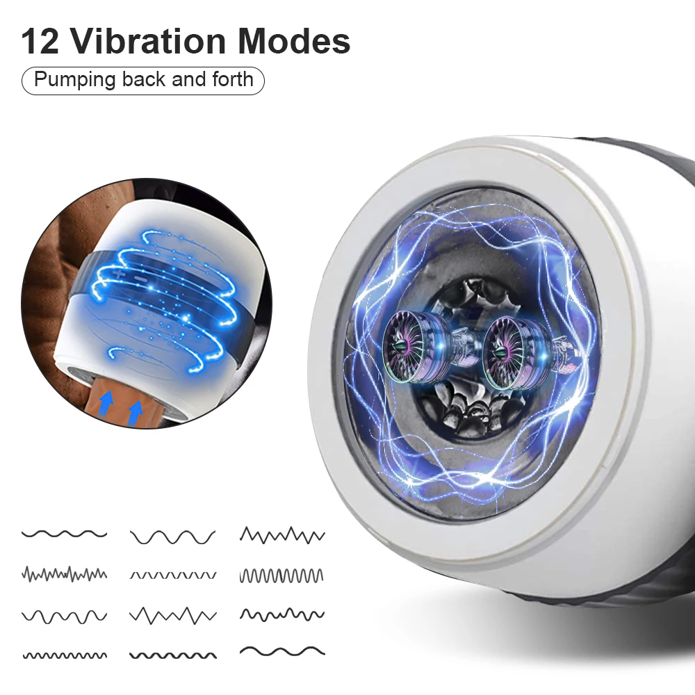 Automatic Male Masturbator Cup Blowjob Man Mastuburator Sex Toys for Men Vagina Masturbation Adult Goods Electric Mastubator