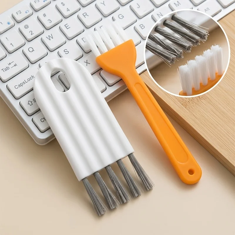 Multifunctional Fine Cleaning Brush Set, Professional Gap Cleaning Brush, Suitable for Window Frame Tracks, Kitchen Stoves