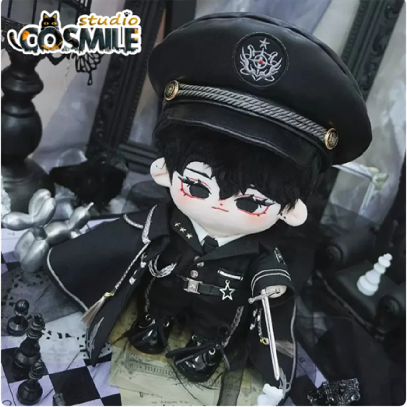 No attribute Vampire Hunter Knight Prince Knight King Costume Stuffed Plushie 20cm 30cm Doll Only Clothes Clothing Liming KN Sep