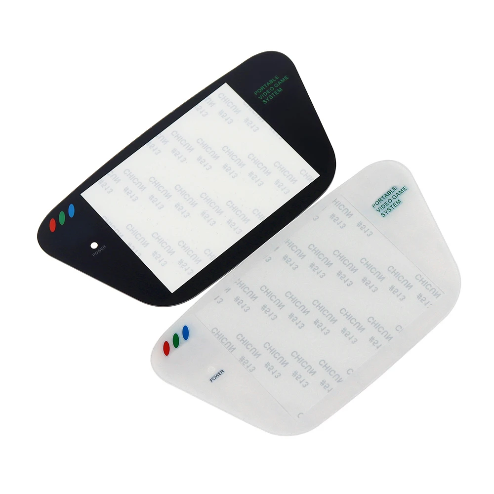 

20pcs Plastic NEW Replacement Screen Protector Lens Cover for Sega Game Gear System for sega gg screen lens black white