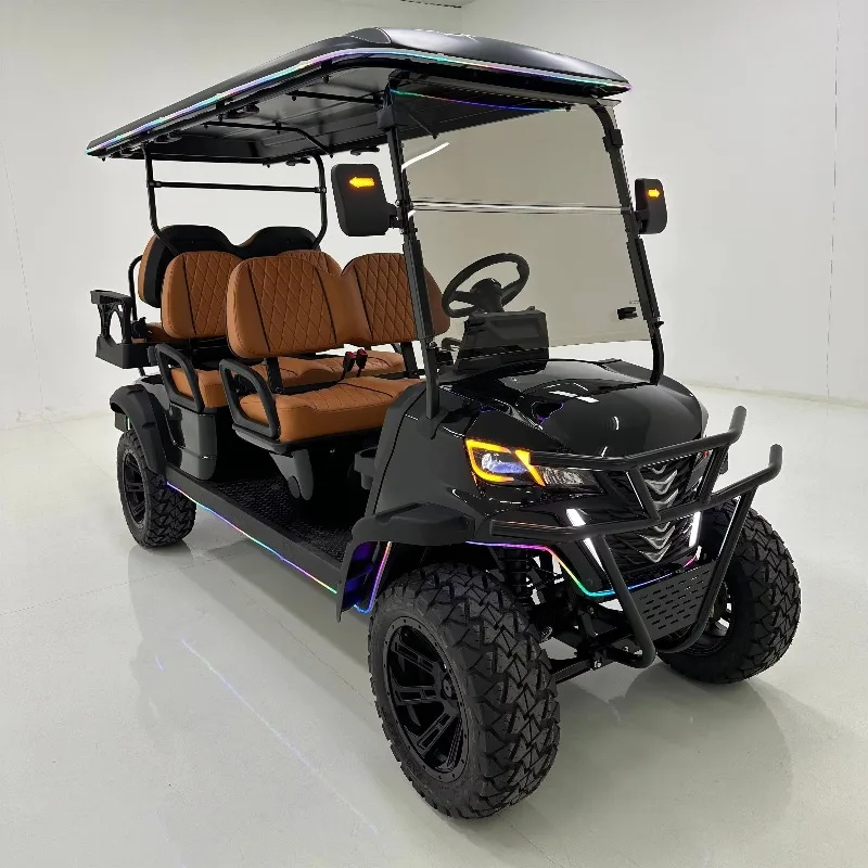 TongCai Affordable Club Chinese Electric 48 V/ 72 V Lithium Comfortable Electric Golf Carts