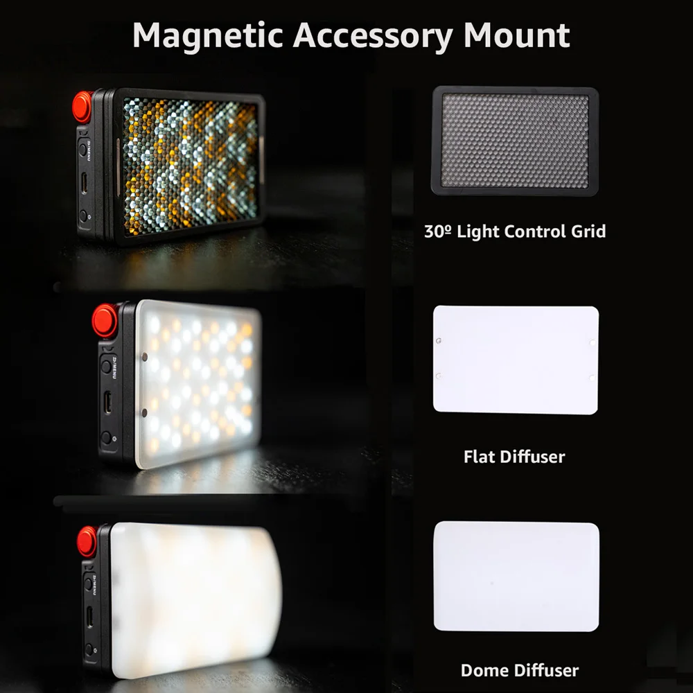 Aputure MC Pro RGBWW RGB LED Luz de vídeo 2000K-10000K IP65