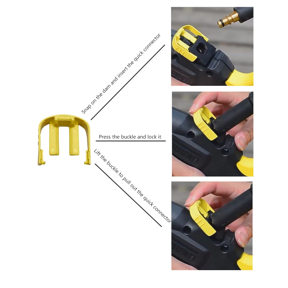 For Karcher K2-7 Car Home Pressure Power Washer Trigger Replacement C Clip Household Cleaning Supplies Tools Connector