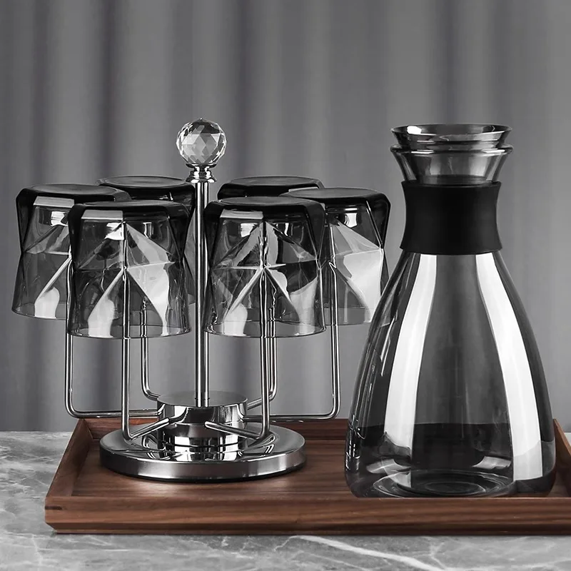 

Household glass set tea cup, light luxury living room tea cup