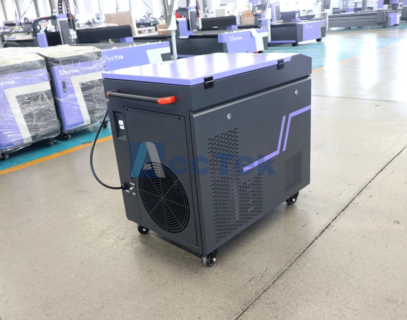 新型パルスレーザー洗浄機 錆/酸化物除去 ミニパルスレーザー洗浄機 300w 500w 1000w 木材/油/金属/塗料対応