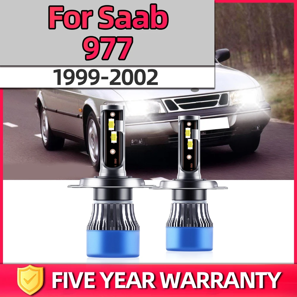 

TEENRAM H4 Beam All-in-one 20000LM 110W LED Headlight CSP Chip High Power 6000K White light Headlamps For Saab 977 1999-2002