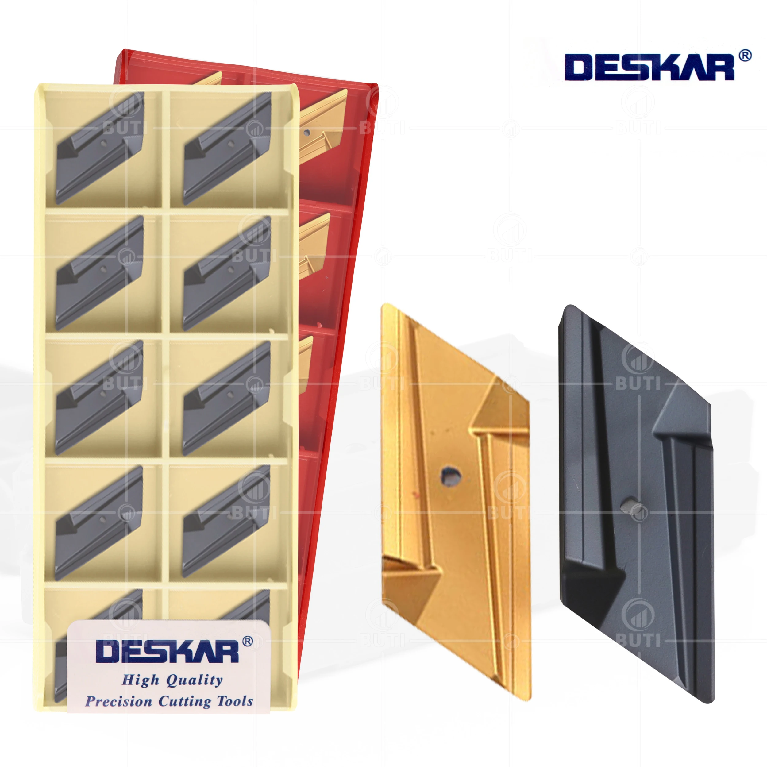 Deskar-cnc Torno Cortador Ferramentas Fresagem Carbide Inserts Ferramentas Peças para Aço Inoxidável Knux160405r11 Lf6018 Lf6028 100 Original