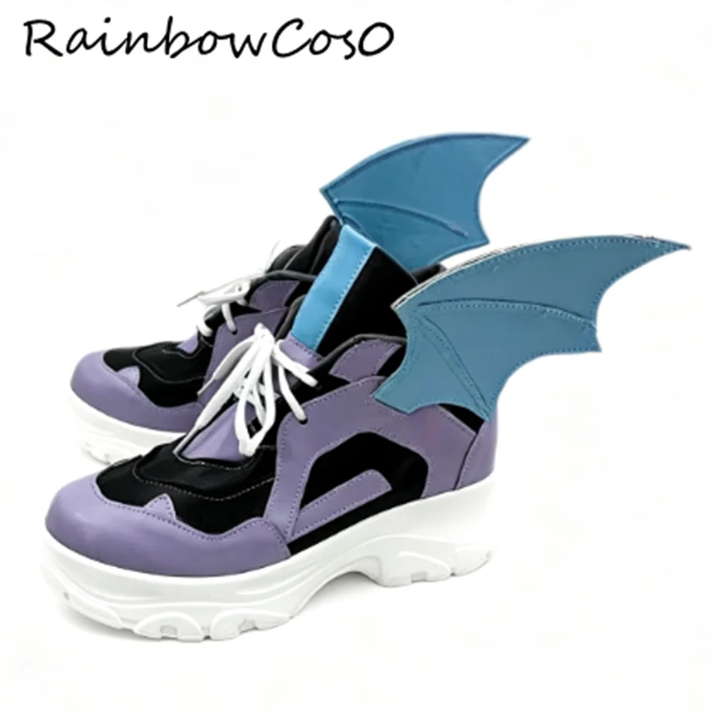 Enna Alouette Tokoyami Towa Virtual YouTuber VTuber Cosplay Shoes Boots Game Anime Halloween Christmas RainbowCos0 W5827 W5828