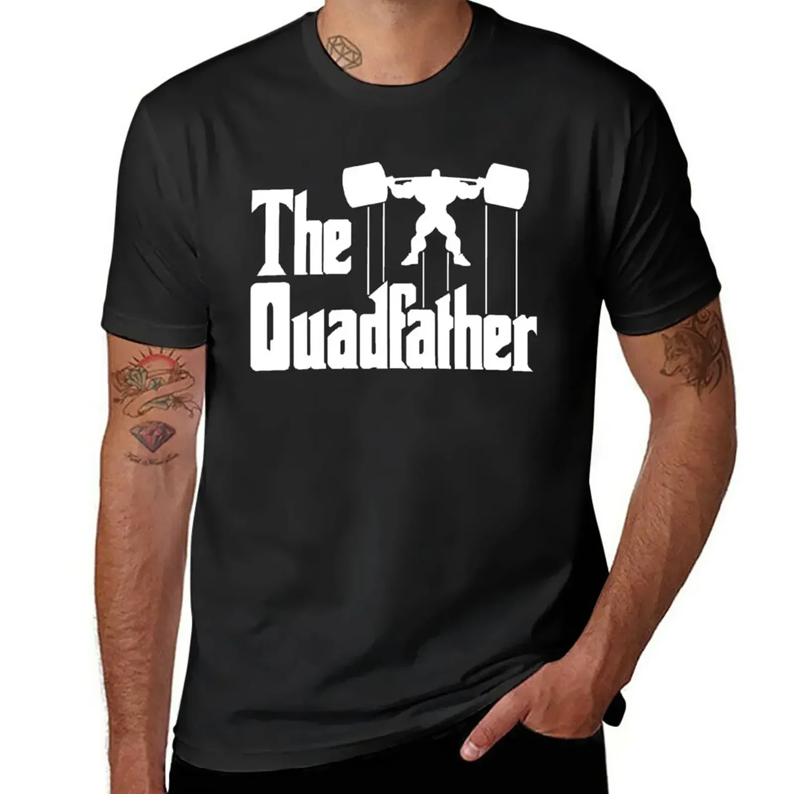 The Quadfather T-Shirt summer top aesthetic clothes oversized t shirts for men