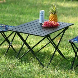 Portable Camping Table Foldable Garden Picnic Tables Ultralight Outdoors Camping Table Save Space Folding Dinner Desk Furniture