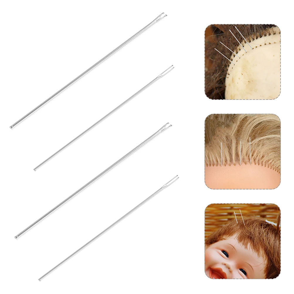 20 Pcs Hair Transplant Tool Reborn Rooting Needles Embroidery for Hand Sewing Regeneration Crochet Making Needle Tool