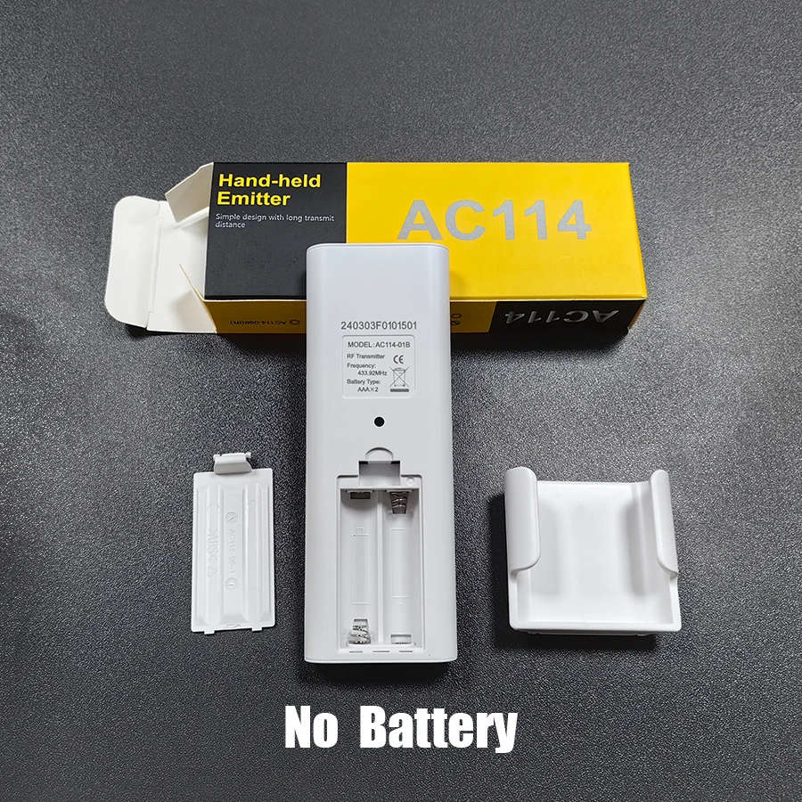 Electric Curtain Single Channel Control RF433 Wireless Remote Controller for Motorized Projector Screen Spare Part A-OK Motor