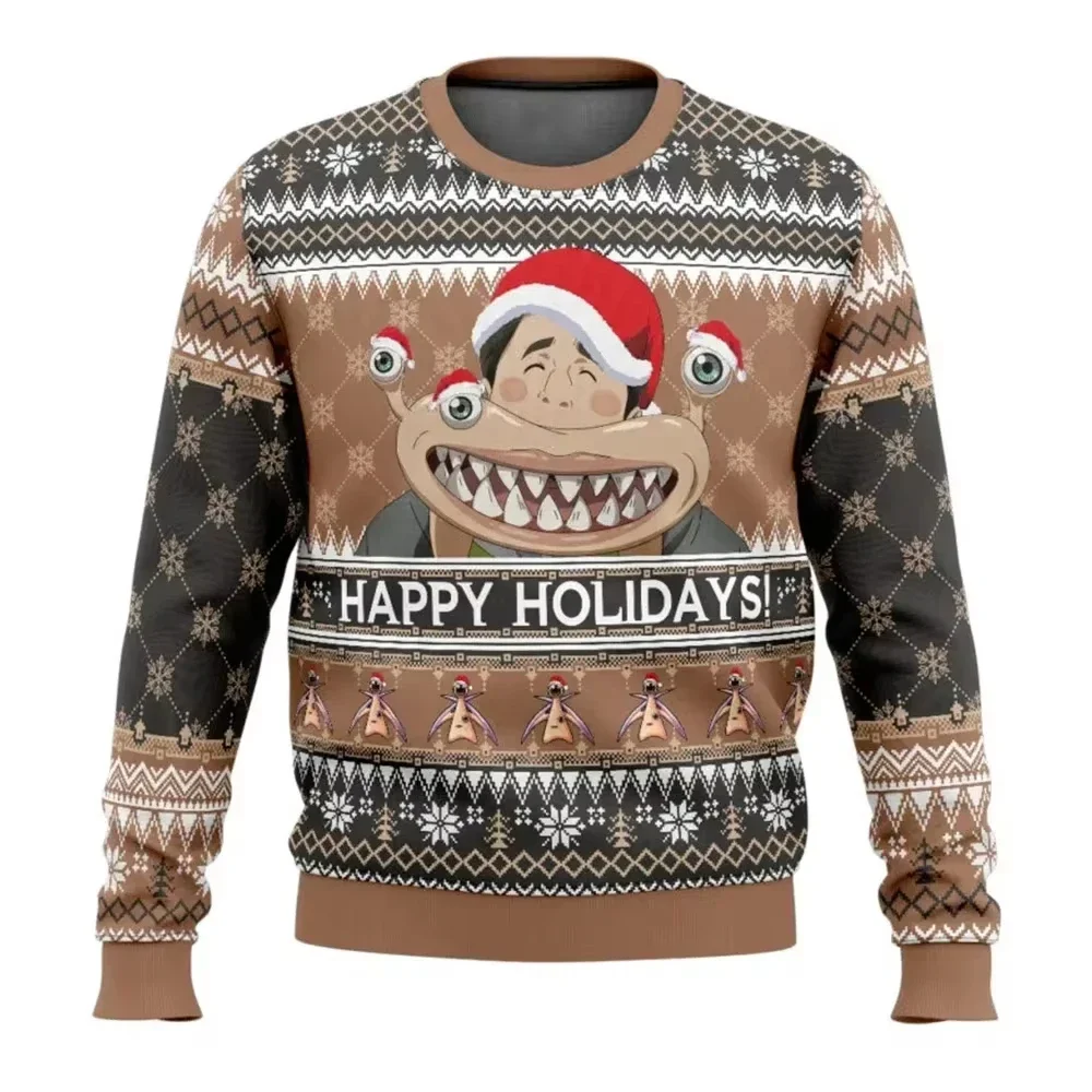 The Gorillaz Boys The Boys Ugly Christmas Sweater Cartoon Anime Women Men Pullover Top 2026 New Fashion Couple Hoodie Sweatshirt view 2