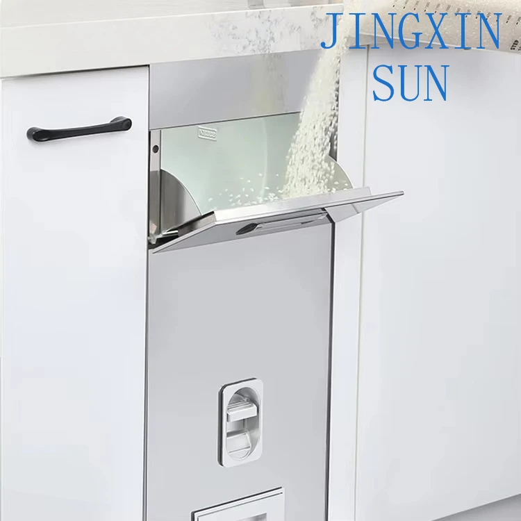 20KG Storage Container Box Kitchen Cabinet Rice Dispenser Rice Bucket for Kitchen Cabinet