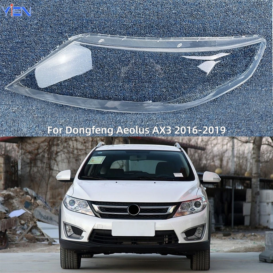 For Dongfeng Aeolus AX3 2016 2017 2018 2019 Articles Cars Polycarbonate High Gloss Fully Transparent Headlight Protection Cover