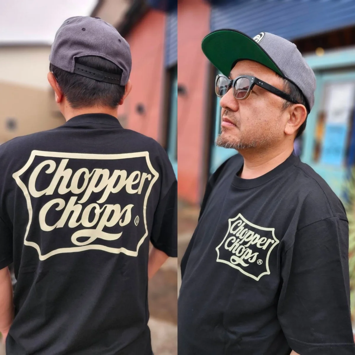 Retro American Chopper Culture Schriftbild Grafik-T-Shirt aus Baumwolle für Herren und Damen, Sommer Vintage Streetwear – Detail 2