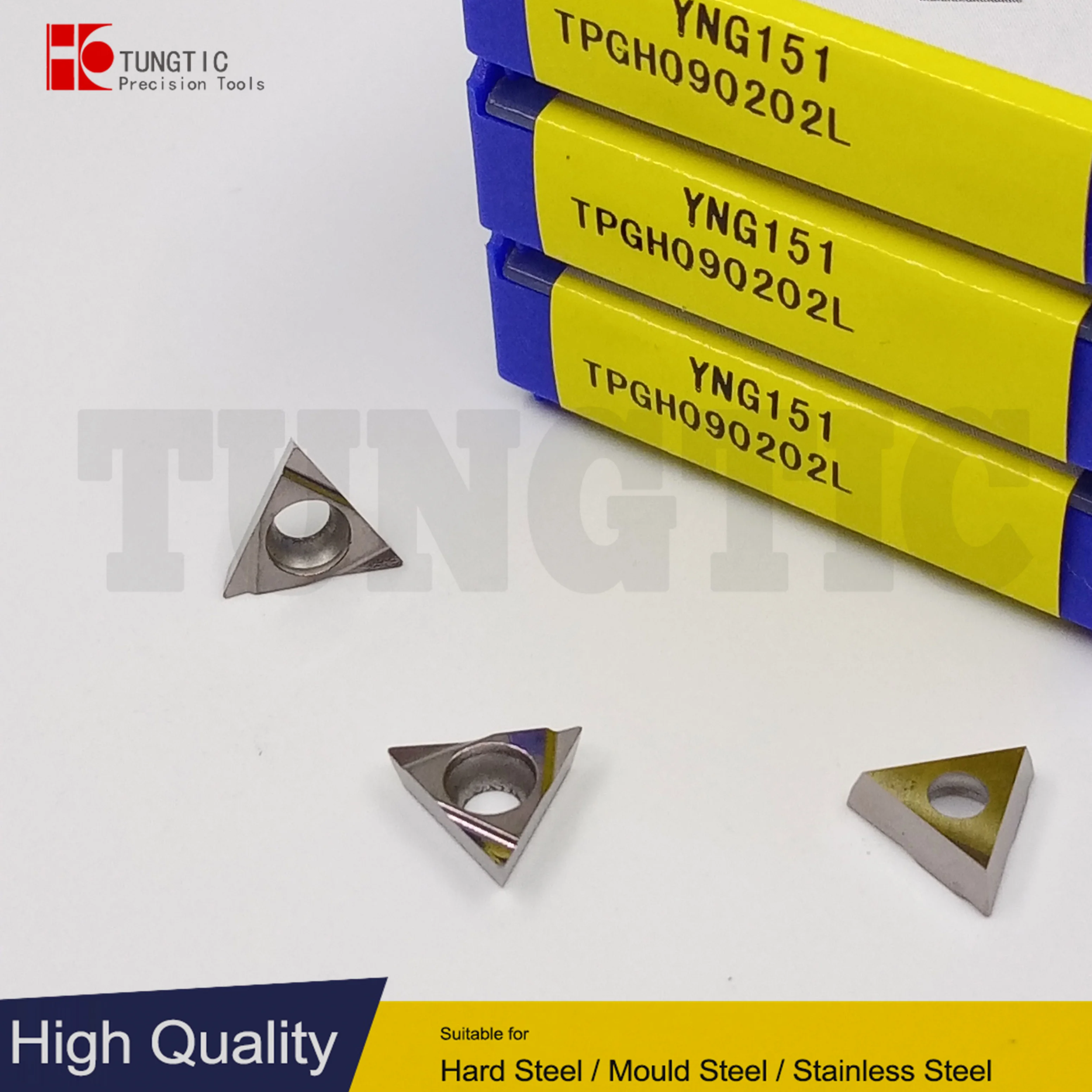 

TPGH090202L YNG151 YBG102 TPGH 090202 Сменные фрезерные пластины Твердосплавные фрезы Токарные инструменты Обработка металла для ЧПУ